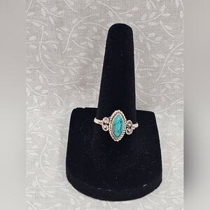 Turquoise Sterling Silver Ring 7